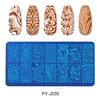 PICT YOU 12*6cm Nail Art Vorlagen Stempelplatte Design Blume Tier Glas Temperatur Spitze Stempelvorlagen Platten Bild