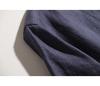 Japanese-Korean Linen Dress: Square Neck, Loose Fit, Shirt Collar, Spring/Summer Collection