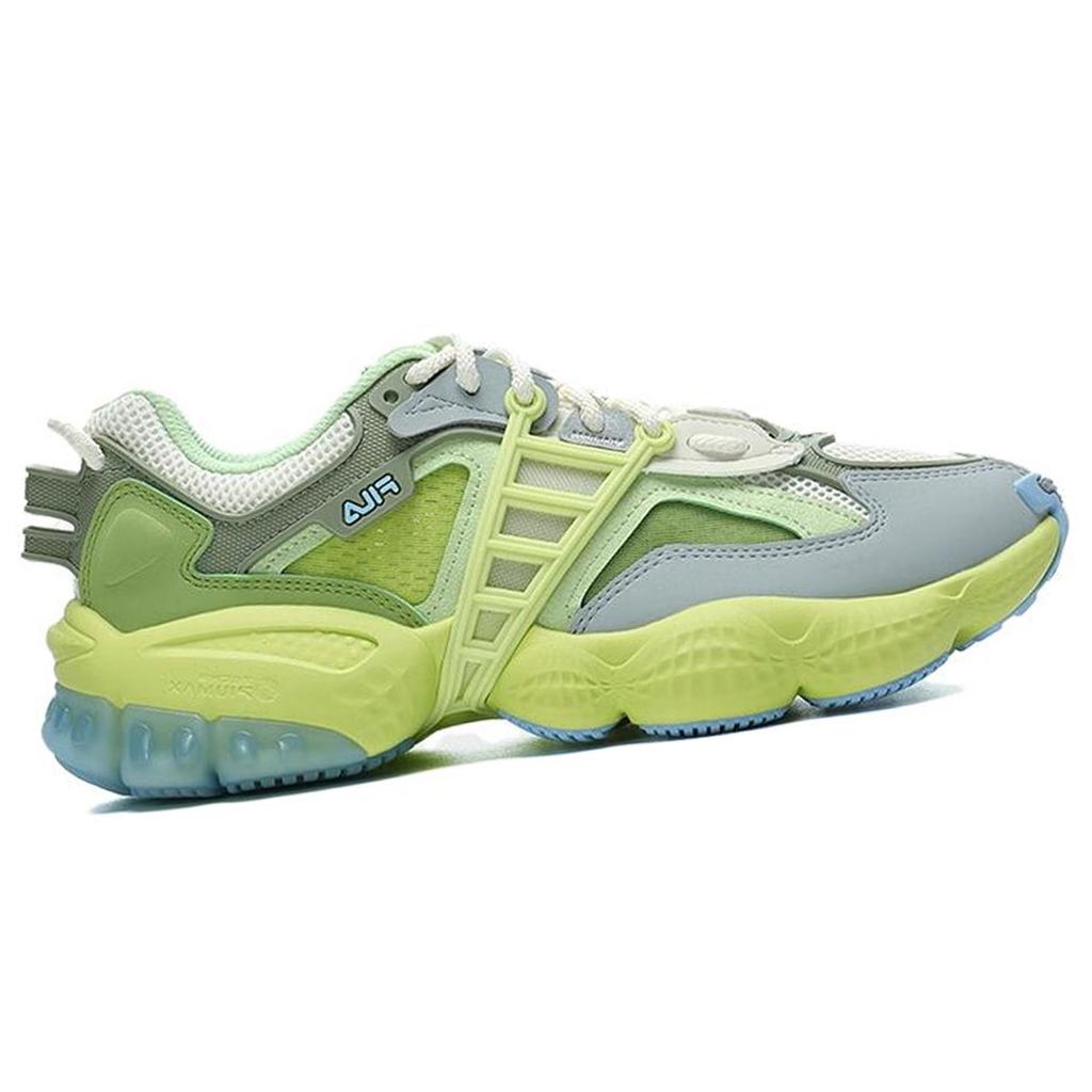 Fila Ladder Fabric Synthetic Leather TPU Sports Low-Top Lifestyle Shoes Women Sneakers Olive-Green F12W322101FBH