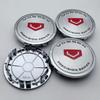 4pcs 75MM Clips 65MM Vossen Logo Emblem Badge Car Wheel Center Caps Wheels Hub Dust Cap Rim Hubcaps Dust Cover Car Accessories