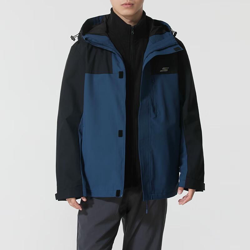 

Skechers Unisex Winter Hooded Woven Jacket S