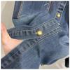 2024 Spring Women's Designer Denim Jacket: Hong Kong Korean Style, Casual Versatile Long Sleeve Layering Shirt
