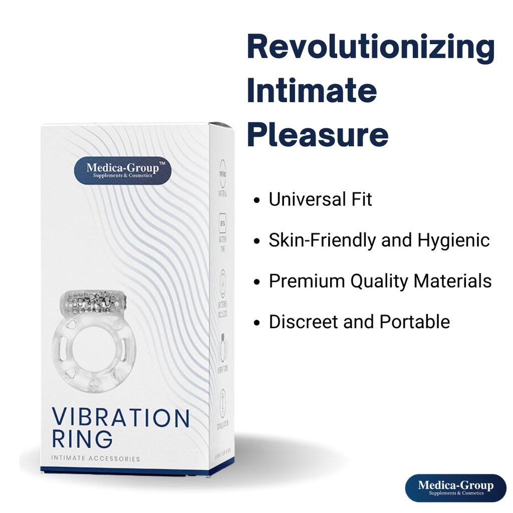 Medica-Group Vibrationsring – Erektion verbessern und Vergnügen verlängern 