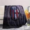 Custom Name Bologna FC2 Flannel Blanket, High quality Comfortable for All Seasons, Home Decor, Warmth and Comfort