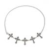 Gothic Cross Adjustable Y2K Belt Waist Chain for Women Vintage Skirt Waistband Body Jewelry Gifts