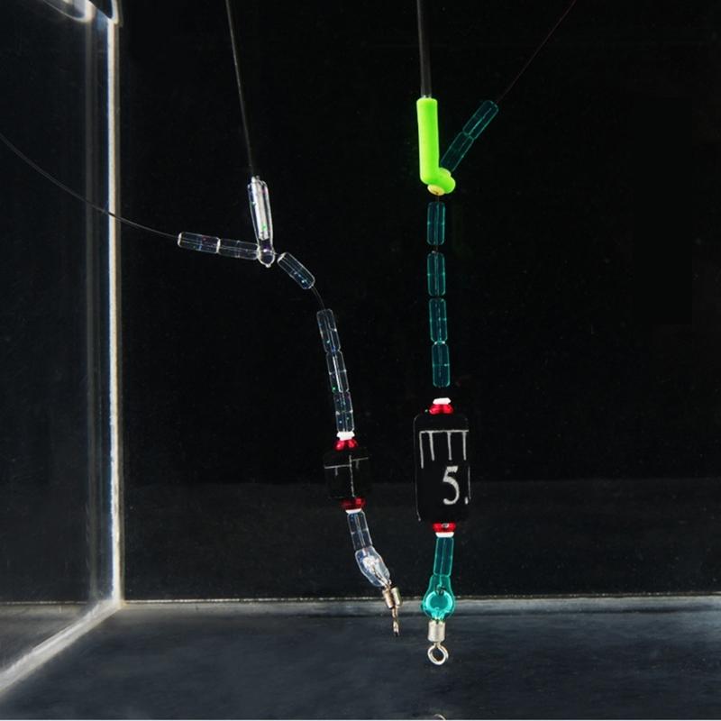 30pack High Strengths Silicones L Shape Bobbers Stoppers Fishing Gear Block for Various Water Condition