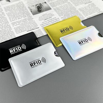 Συνοριακή Θωράκιση RFID Αντικλεπτική Θήκη Καρτών με Λέιζερ Αντιμαγνητική Προστασία, Αλουμινόχαρτο και Υποδοχή Εγγράφων Ταυτότητας