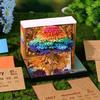 Space-saving 3D Tear-away 2027 Desk Calendar with LED Light for Neat Desks