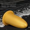 Gold Oversized Silicone Anal Plug - Extra Large Butt Plug for Men Women, Anal Stretching BDSM Adult Sex Toy