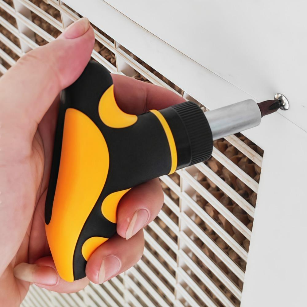 Cacciavite a cricchetto a T a 72 denti Cacciavite a croce a fiore di prugno Esagonale Strumenti di riparazione fai-da-te Cacciavite Set di bussole