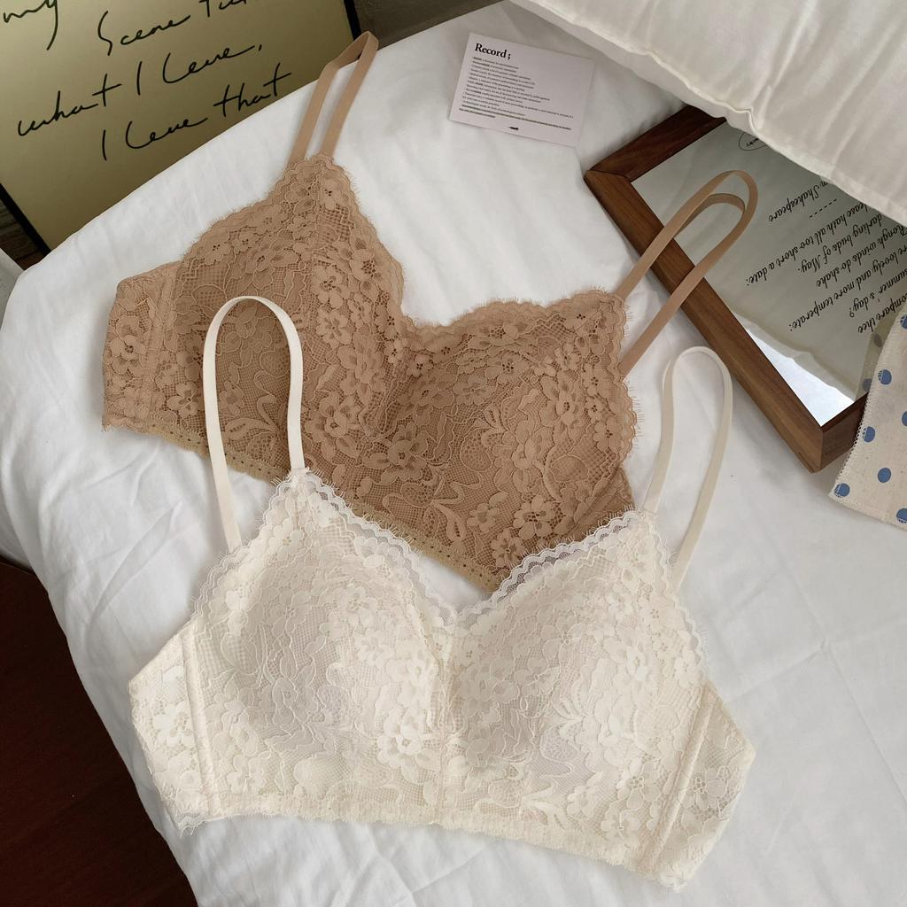 Eep V Big Halter Lace Bra, Light an Breathable, Soft an Not Tight, Beautiful Back