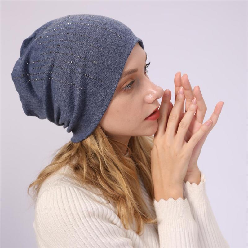 Nouveau automne et hiver femmes chaud pull chapeau tricoté Double couche perceuse chaude coupe-vent chapeau chaud