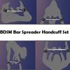 Bar Spreader Sex Toy Sexy Adult Female  Restraint Handcuffs Leg Split Ankle Cuffs Kits SM Slaves Collar Leash Open Leg Set