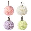 Douche spons Lichaamsscrubber Poufs Badspons Bloemenkleur Spons voor Vrouwen Mannen