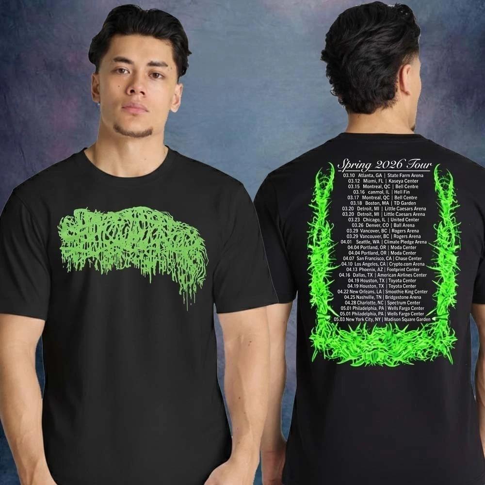 Sanguisugabogg Spring 2026 Tour TShirt Unisex T-Shirt M