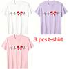 Fun I Love Austria Pattern Print Kids T-shirt Summer Girls Boys Casual Fashion Tops Kids O-Neck Short Sleeve T-shirt Clothing
