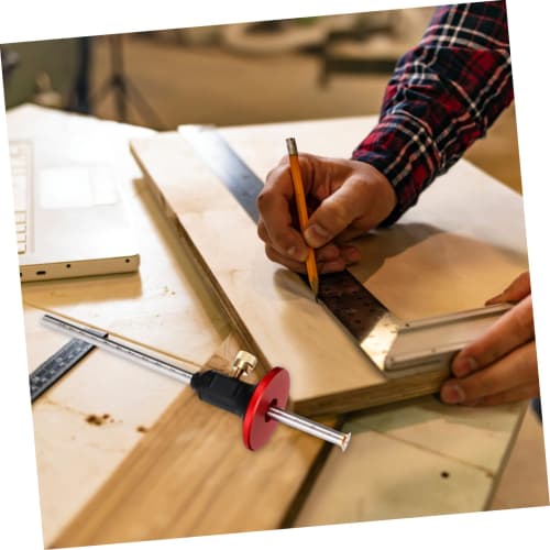 OSALADI Scriber Scraper Tool Wood Carpentry Marking Scriber Wood Marking Tool Wood Scriber Tool Wheel Marking Gauge Woodworking Marker