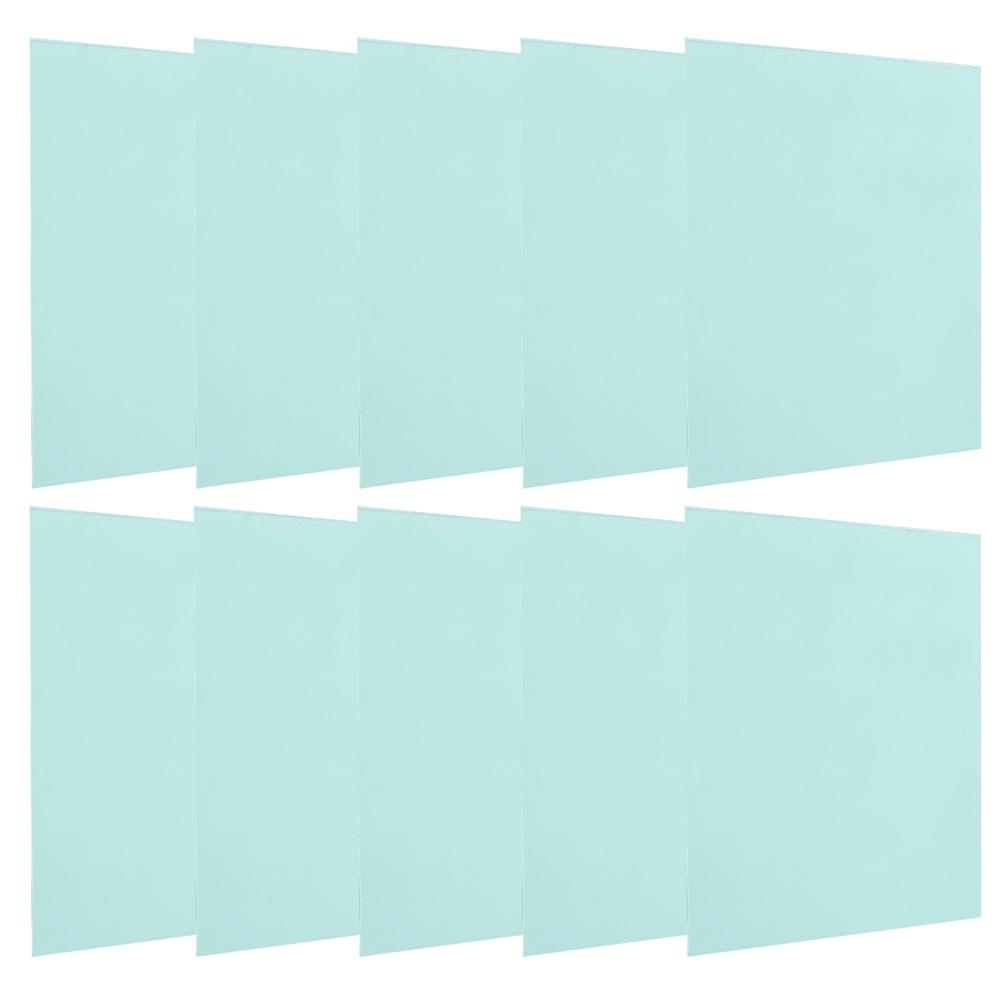 10 sztuk 138x122mm hełm spawalniczy Przezroczysta płyta ochronna Zapasowe soczewki Materiały przemysłowe