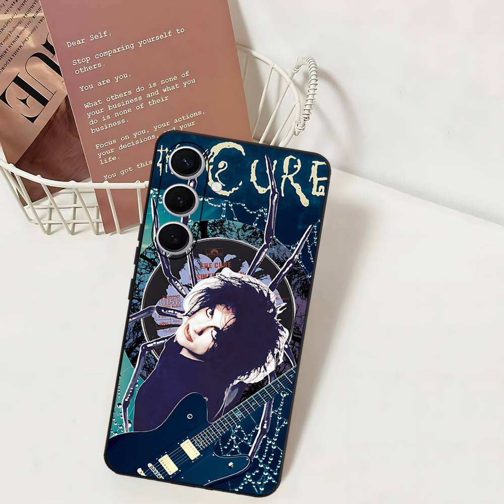 

Classic Rock Band T-The C-Cure Phone Case For Samsung S 24 Fe 25 Ultra Plus 20 Lite 21 30 22 23 24 22 Ultra 5G Fundas Samsung S22 ULTRA 5G