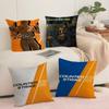 Game CCounter Strike Cushion Cover Silky Short Plush Invisible Zipper Dustproof Sofa Pillow Case for Home Decor