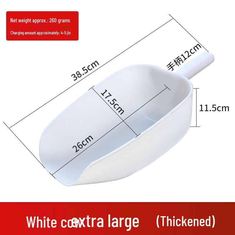 Tavuklar, Ördekler ve Domuzlar İçin Çok Amaçlı Su Ürünleri Yem Küreği - Ağır Hizmet Tipi Plastik