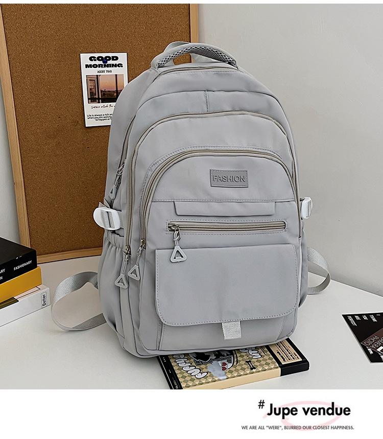 Schoolbag11 New Schoolbag Backpack Female Japanese Ins College Wind Large Capacity Junior High School Student Schoolbag Computer Bag