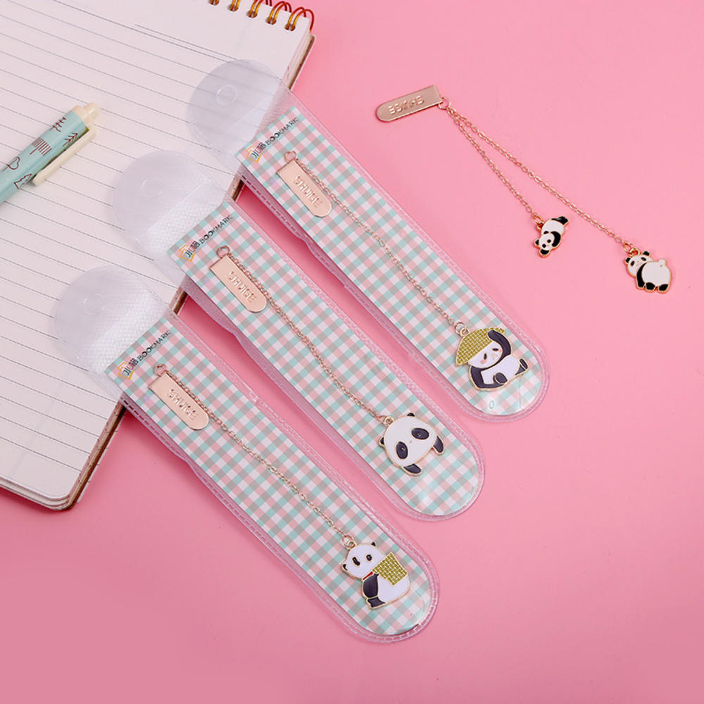 Flowers Butterfly Metal Bookmark School Supplies Book Page Accessories For Girls Kawaii Stationery Book Mark Separador De Libro