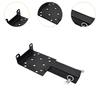 Generic Trailer Hitch Winch Mount 2inch Receiver Towing Winch Mount Winch Mounting Bracket for Lawn and Garden Equipment