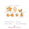 Multi Shape Non Piercing Ear Cuff Set Gold Tone Star Heart Butterfly Leaf Clip On Ear Jewelry for Women