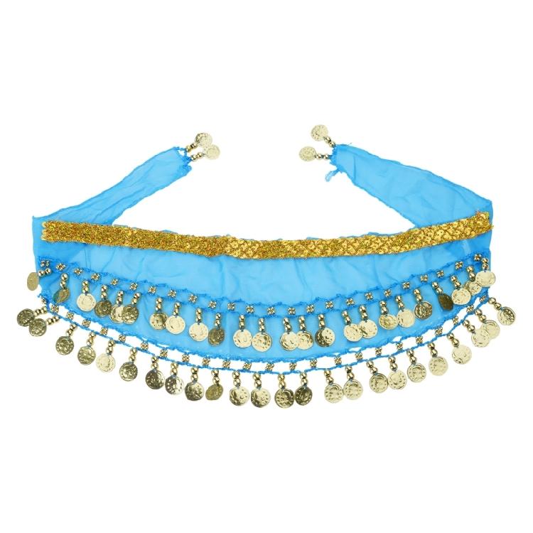 Glittering Corgy Party Belly Dance Skirt Sparkling Sequined Belly Dancing Costume Adjustable Belly Dance Dog Costume