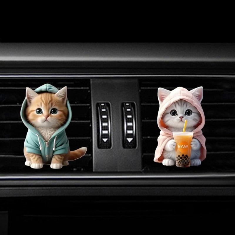 Cartoon Animal Car Air Vent Clip Auto Air freshener Outlet Clip Car Outlet Perfumes Clip Auto AirConditioner Clip