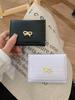 Women's Bowknot Short Foldable Wallet - Korean Style