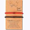 Red String of Fate Couple Bracelet Valentines Day Anniversary Gifts for Her Him Matching Bracelets for Boyfriend Girlfriend Wife