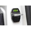 For BMW X3 G01 X4 2018- Carbon Fiber Steel Door Lock Buckle Protection Trim