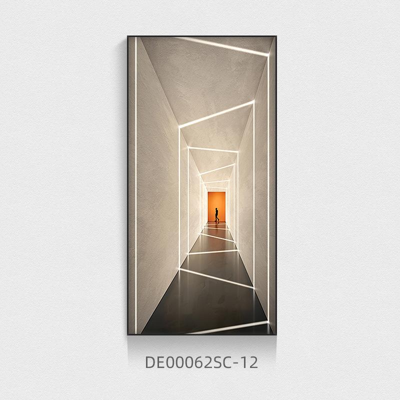 Nowoczesna Lekka Luksusowa Dekoracja Malarska Ściany Korytarza Wejściowego Rozbudowy Budynku Plakaty Architektoniczne Wydruki Dekoracja Ściany Werandy