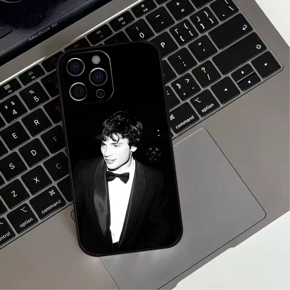 Tom Welling  Phone Case For iPhone 17,16,15,14,13,12,11 Plus,Pro Max,XS,Soft Silicone Black Cover