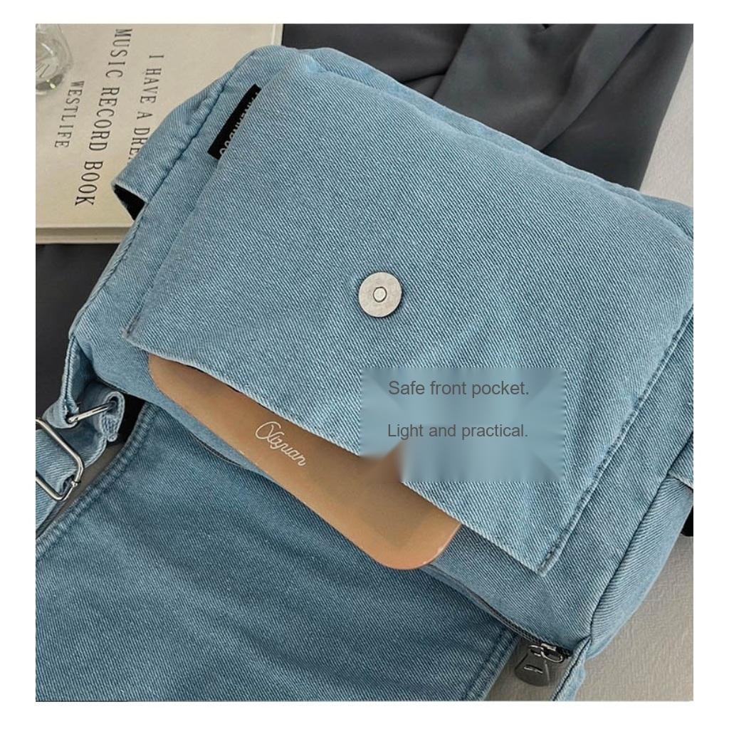 Xeie Thuk Crossbody Bag Women Faux leather Multi Pocket Daily Commute