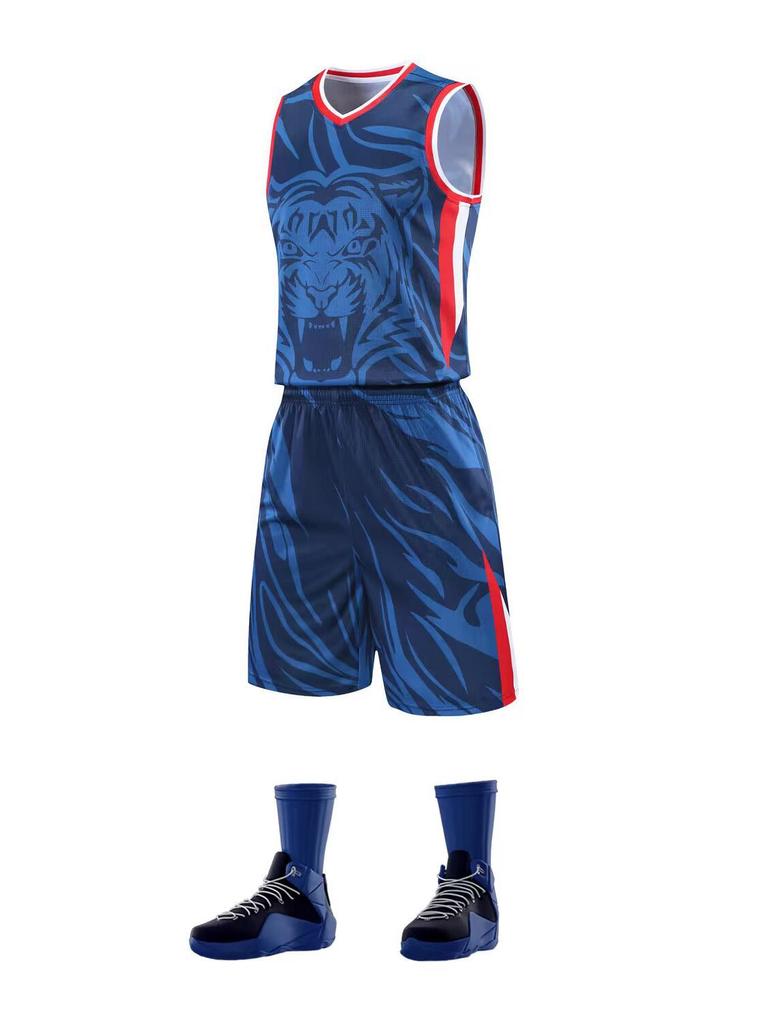 Custom Quick-Dry Basketball Uniform Set for Men & Women - Training & Competition