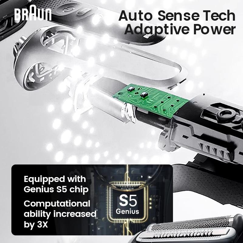 Braun Series 6 Pro Electric Shaver 62-S1200s Electric Razor for Men's Shaving