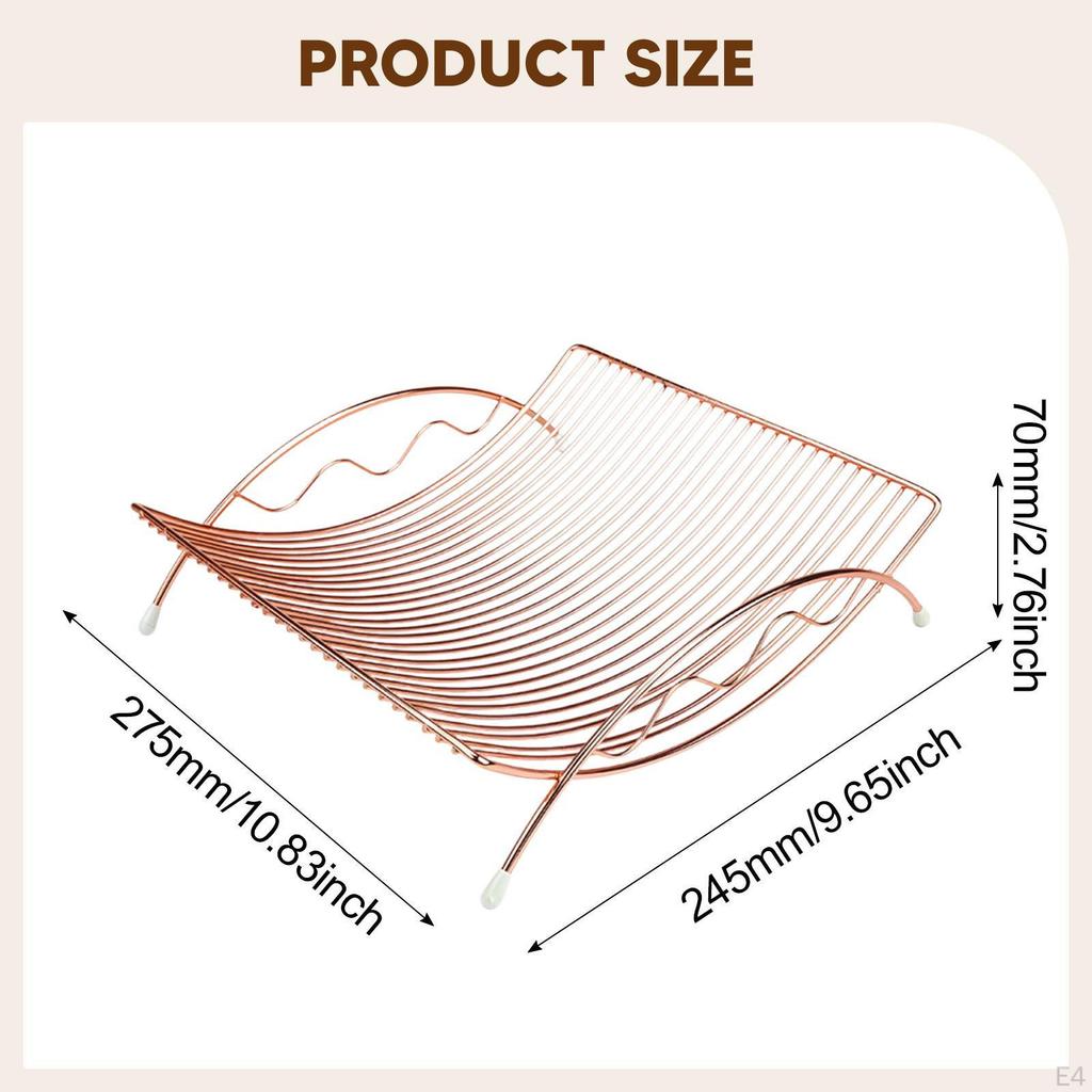 Fruit Basket Display Rack Desktop Sundries Organizer Modern Stand Holder Storage for