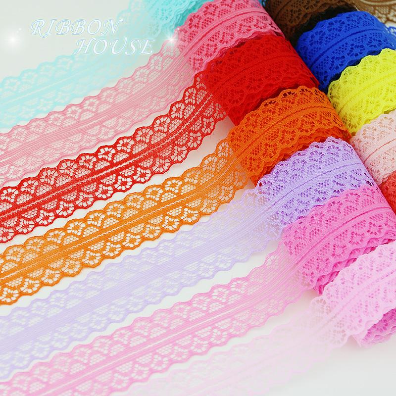 (10 Yards/Rolle) 30mm Spitzenband Webband Dekoration Liebesgeschenk Verpackungsmaterial