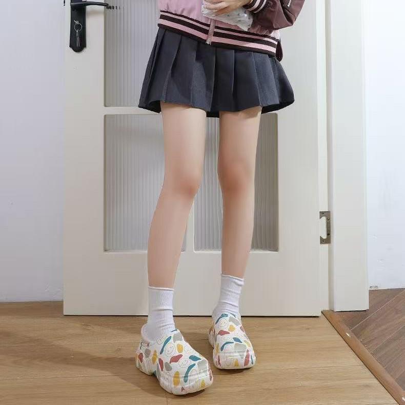 Damskie Wodoodporne Bawełniane Kapcie: Urocze, modne obuwie domowe z grubymi antypoślizgowymi podeszwami i pluszowym aksamitem dla ciepła