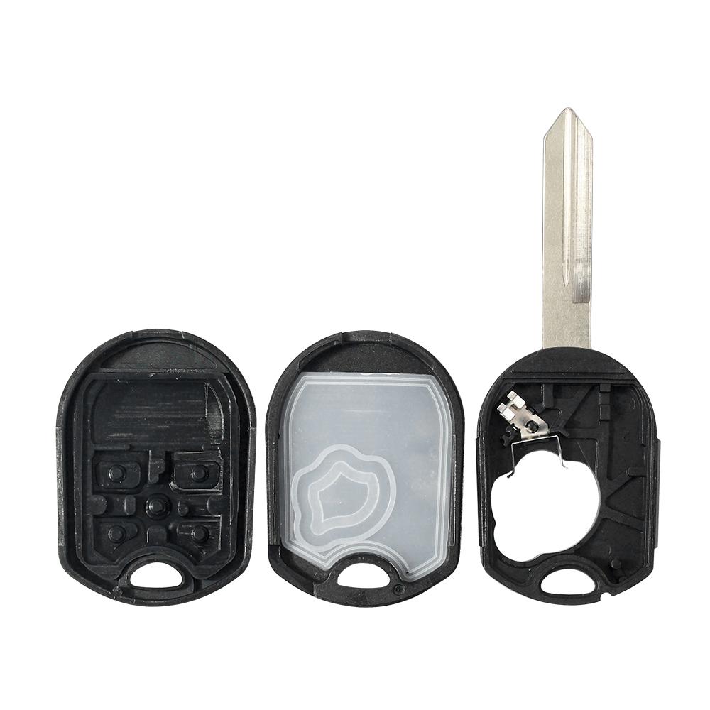 KEYYOU For Ford Edge Explorer Ranger Expedition Mustang Escape Taurus Flex Focus Fusion 2007-2015 Remote Car Key Shell