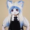 Kig Plush Animal Head Wearable Headgear Furui Lolita Cos Cute Fursuit Furui Fursuit