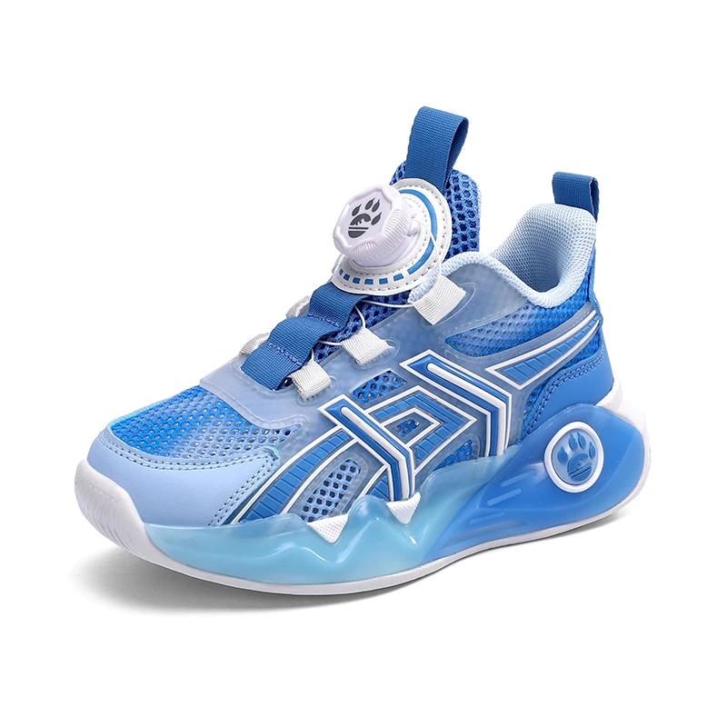 Fashion Children Shoes Boys Sneaker Thick Sole New Designer Kids School Tennis Casual Sneaker Boy Sports Shoes
