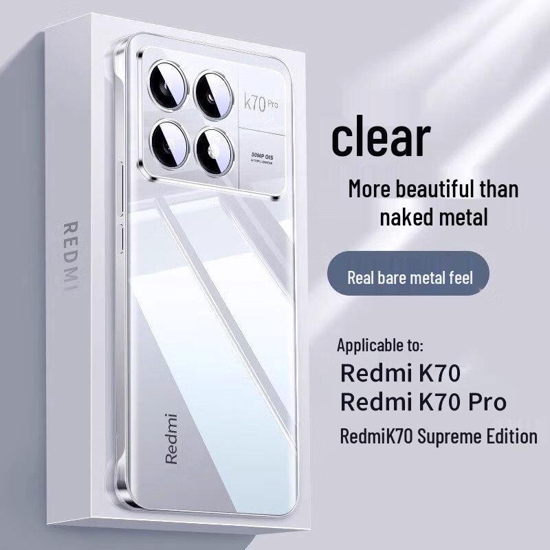 

POZZO Anti-Yellowing Ultra-Thin Clear Phone Case