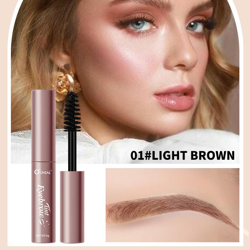 Long Lasting Waterproof Eyebrow Gel, Smudge Proof Liquid Eyebrow Makeup, Semi-Permanent Brow Filler and Volumizer for All Skin Types