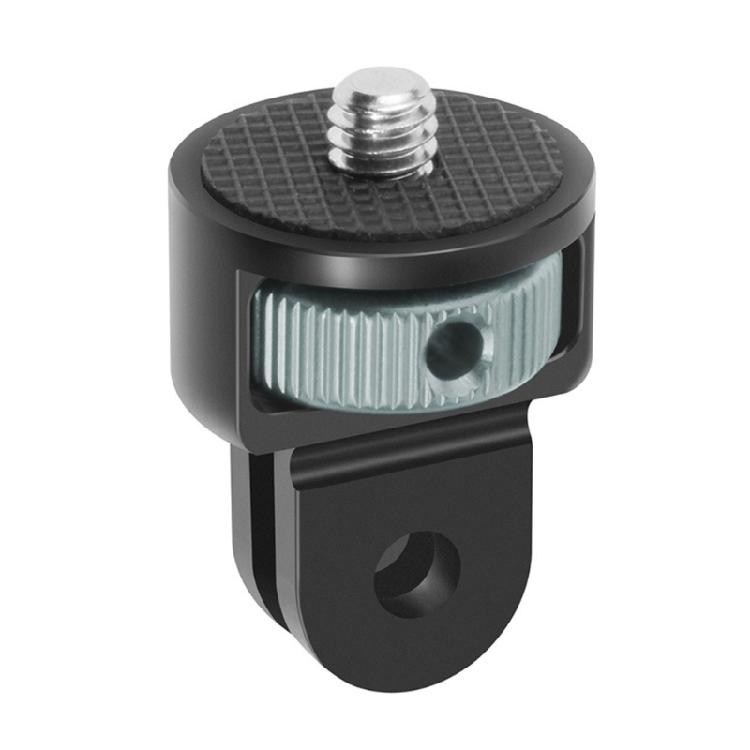 Shockproof Action Camera Adapters With 1/4" Screw Hole Aluminum Alloy Body Seamless Device Compatibility Toolless Assembly