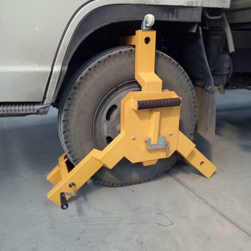 Heavy-Duty Crescent Wheel Anti-Theft Lock