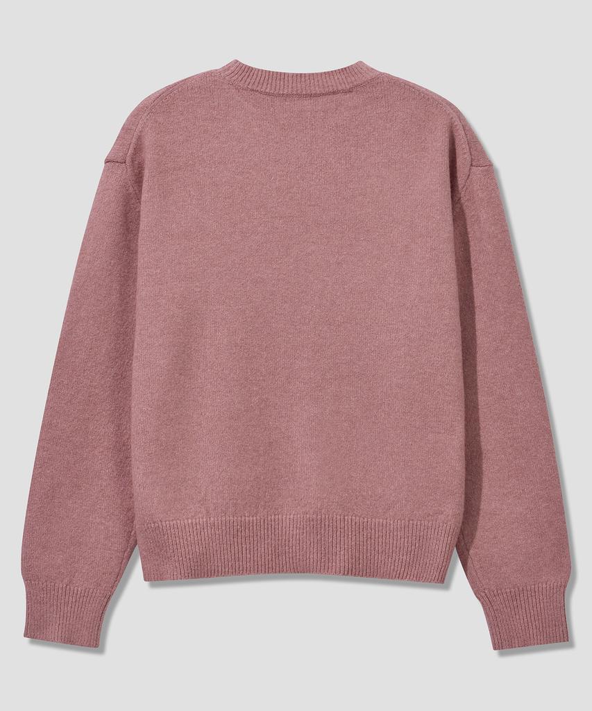 AGOD Essential Crop Knit [Dusty Pink]
